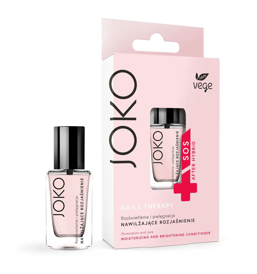 ⁨Joko Nails Therapy Nail Conditioner Moisturizing Brightening 11ml⁩ at Wasserman.eu