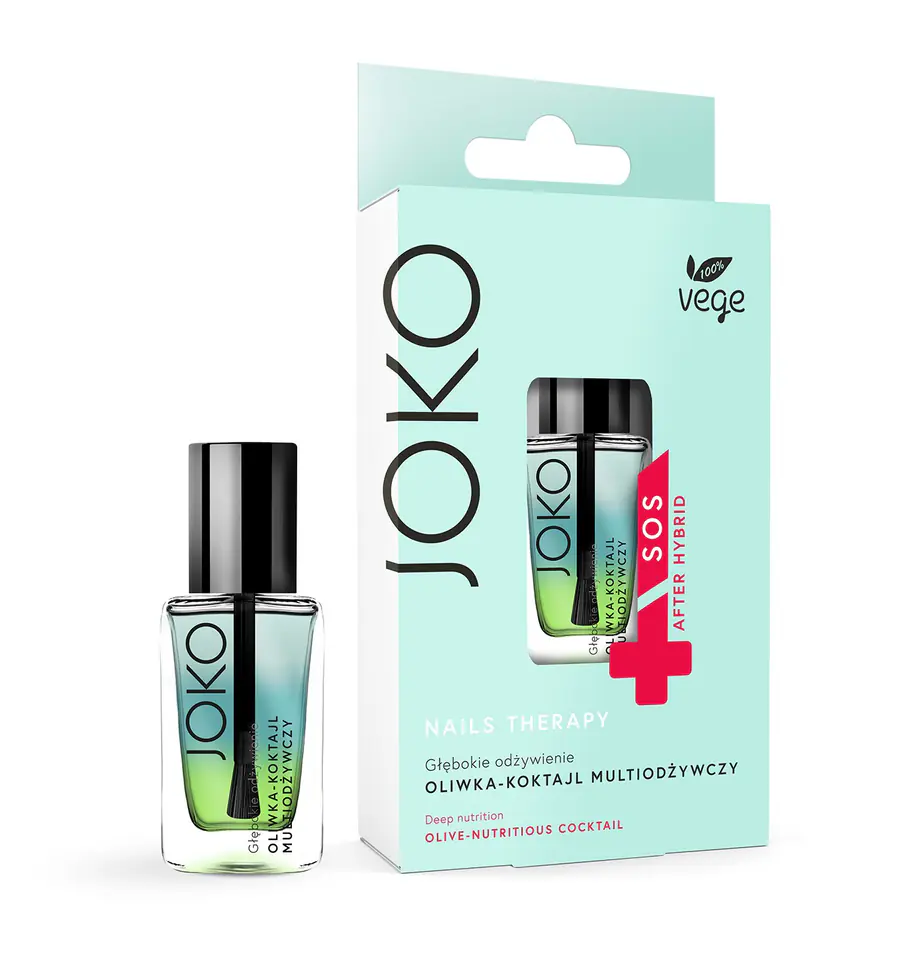 ⁨Joko Nails Therapy Oliwka-Koktajl multiodżywczy do paznokci i skórek 11ml⁩ w sklepie Wasserman.eu