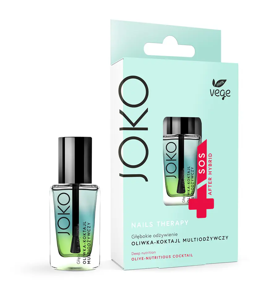 ⁨Joko Nails Therapy Olive-Multi-nutritional cocktail for nails and cuticles 11ml⁩ at Wasserman.eu