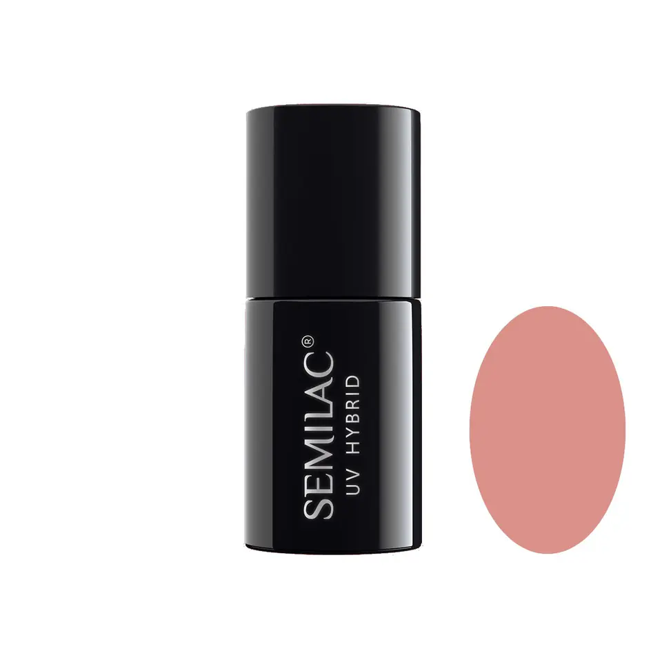 ⁨SEMILAC Extend Hybrid polish 5in1 no 801 Soft Beige 7ml⁩ at Wasserman.eu