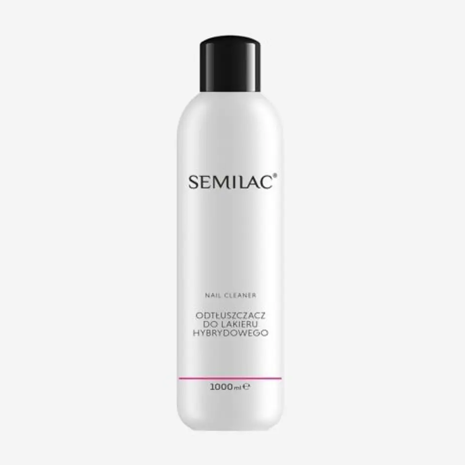 ⁨SEMILAC Nail Cleaner Odtłuszczacz do lakieru hybrydowego 1000ml⁩ w sklepie Wasserman.eu