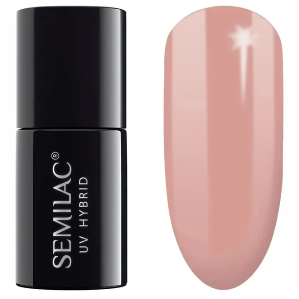 ⁨SEMILAC Lakier hybrydowy 136 Creamy Muffin - 7 ml⁩ w sklepie Wasserman.eu
