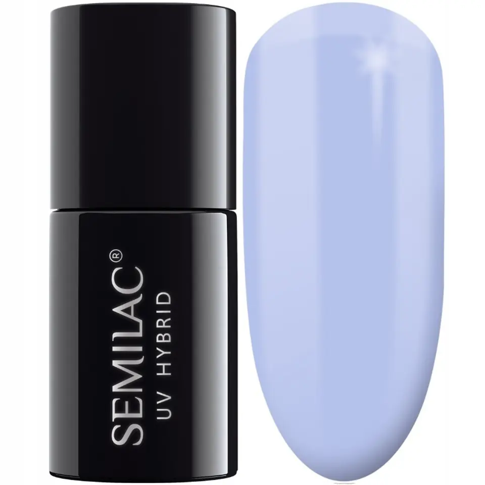 ⁨SEMILAC Gel polish 279 Light Violet (PasTells) - 7 ml⁩ at Wasserman.eu