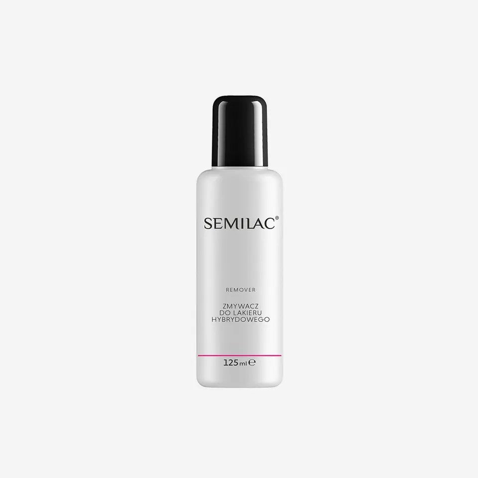 ⁨SEMILAC Remover - Zmywacz do lakieru hybrydowego 125ml⁩ w sklepie Wasserman.eu