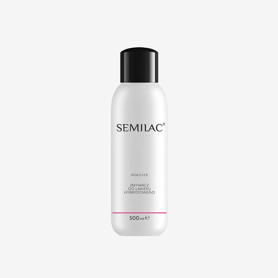 ⁨SEMILAC Remover Zmywacz do lakieru hybrydowego 500 ml⁩ w sklepie Wasserman.eu