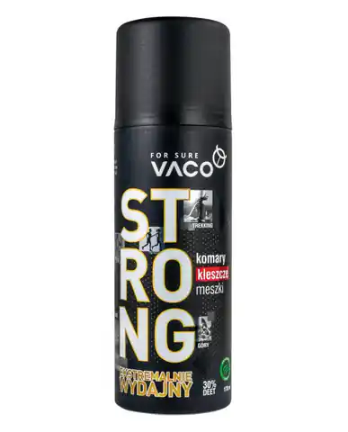⁨VACO Spray na komary,kleszcze i meszki STRONG  170ml⁩ w sklepie Wasserman.eu
