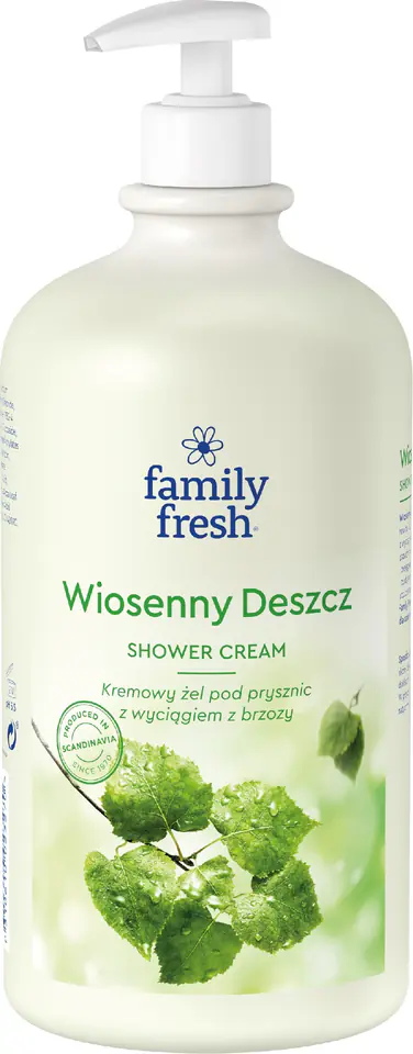 ⁨Soraya Family Fresh Shower Gel Cream Spring Rain 1000ml⁩ at Wasserman.eu