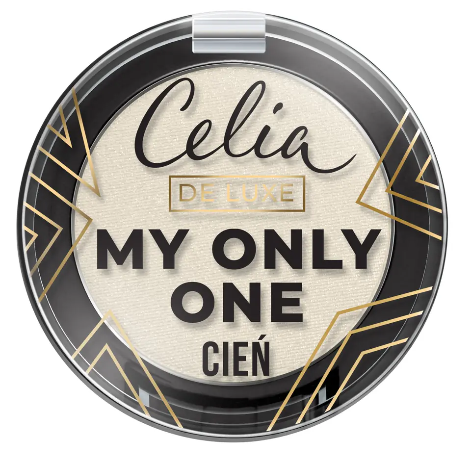 ⁨Celia De Luxe Eye shadow satin My Only One No. 01 1pcs⁩ at Wasserman.eu