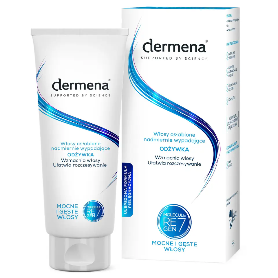 ⁨Dermena Hair Care Hair conditioner strengthening and facilitating combing 200ml⁩ at Wasserman.eu