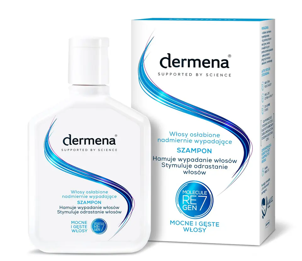 ⁨Dermena Hair Care Shampoo to inhibit hair loss 200ml⁩ at Wasserman.eu