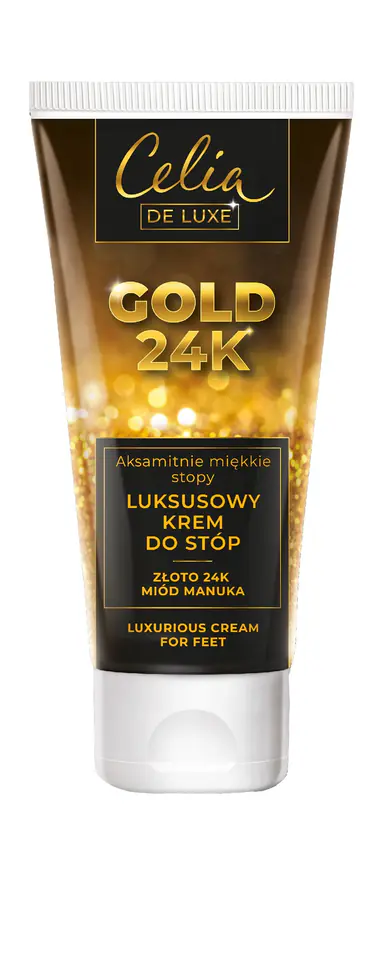 ⁨Celia Gold 24K Luksusowy Krem do stóp 80ml⁩ w sklepie Wasserman.eu