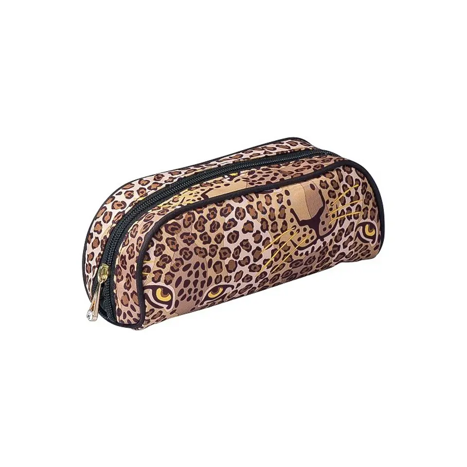 ⁨Top Choice Women's Cosmetic Bag "LEOPARD" (98499) 1pcs⁩ at Wasserman.eu