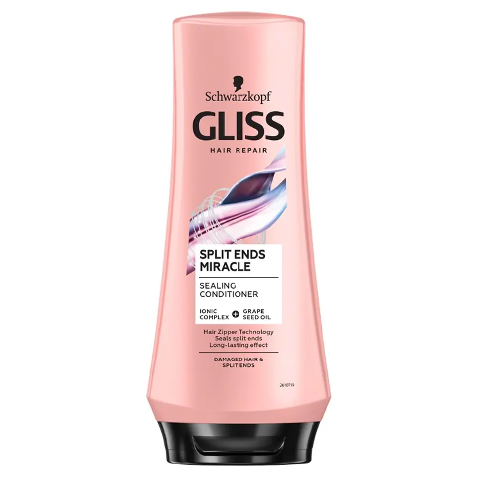 ⁨Schwarzkopf Gliss Kur Split Ends Miracle Restorative Conditioner 200ml⁩ at Wasserman.eu