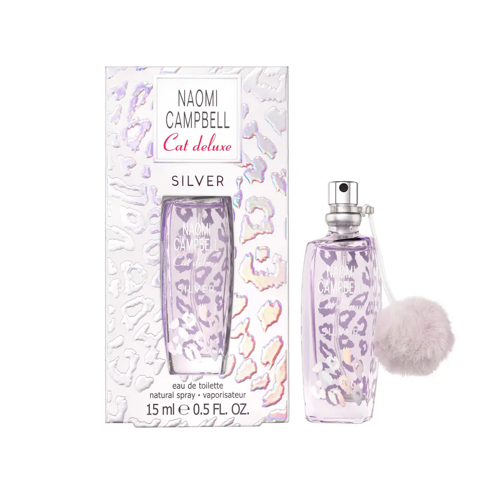 ⁨Naomi Campbell Cat Deluxe Silver Woda toaletowa 15ml⁩ w sklepie Wasserman.eu