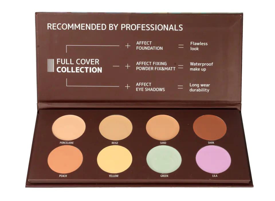 ⁨Affect Camouflage Palette Full Cover Collection 2 1pcs⁩ at Wasserman.eu