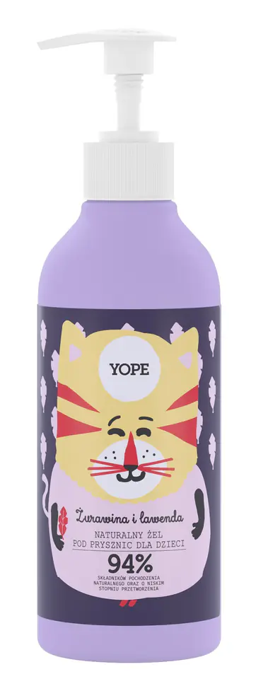 ⁨Yope Baby Shower Gel Cranberries and Lavender⁩ at Wasserman.eu