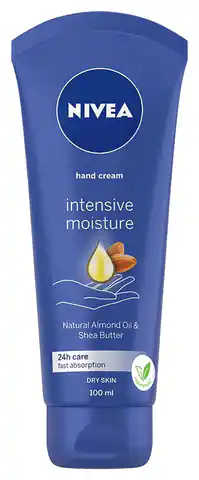 ⁨NIVEA Hand Cream Krem do rąk intensywnie nawilżający Intensive Moisture 100ml⁩ w sklepie Wasserman.eu