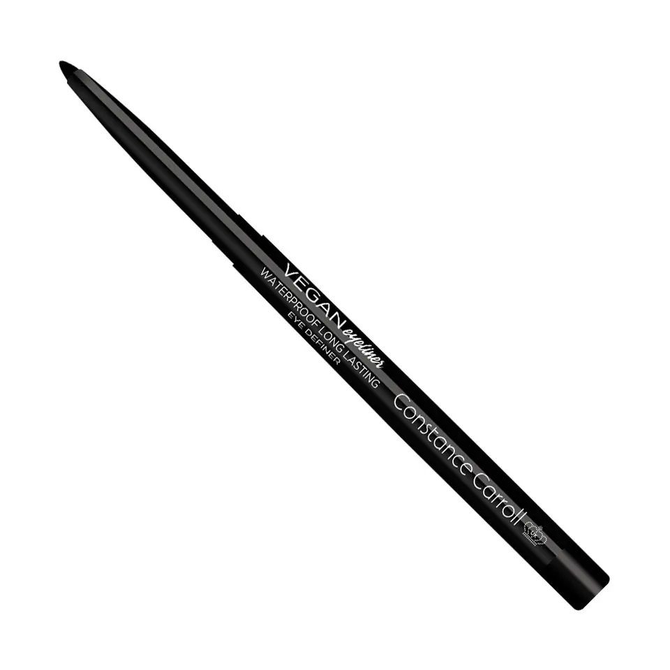 ⁨Constance Carroll Vegan Eyeliner Waterproof with Pencil Sharpener 01 Black 1pcs⁩ at Wasserman.eu