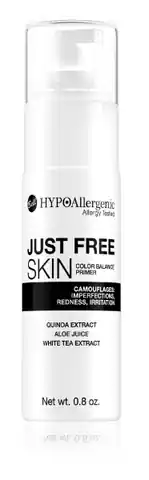 ⁨Bell Hypoallergenic Just Free Skin Color Balance Baza pod makijaż łagodząca i wyrównująca koloryt 25g⁩ w sklepie Wasserman.eu