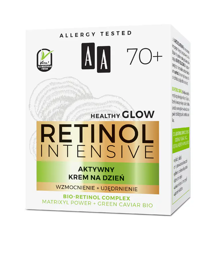 ⁨AA Retinol Aktywny Krem na dzień Wzmocnienie + Ujędrnienie 70+⁩ w sklepie Wasserman.eu