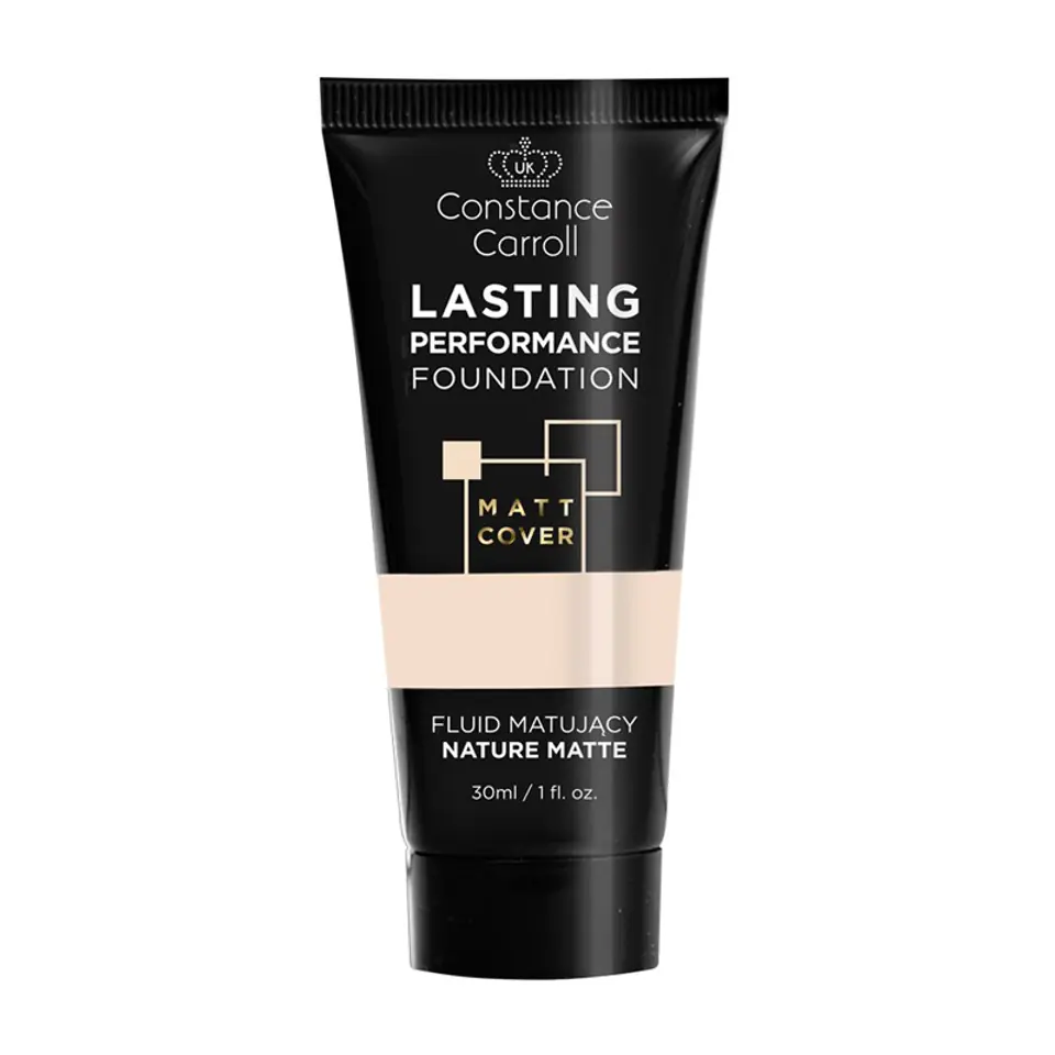 ⁨Constance Carroll Lasting Performance Matt Cover Foundation No. 03 Beige 30ml⁩ at Wasserman.eu