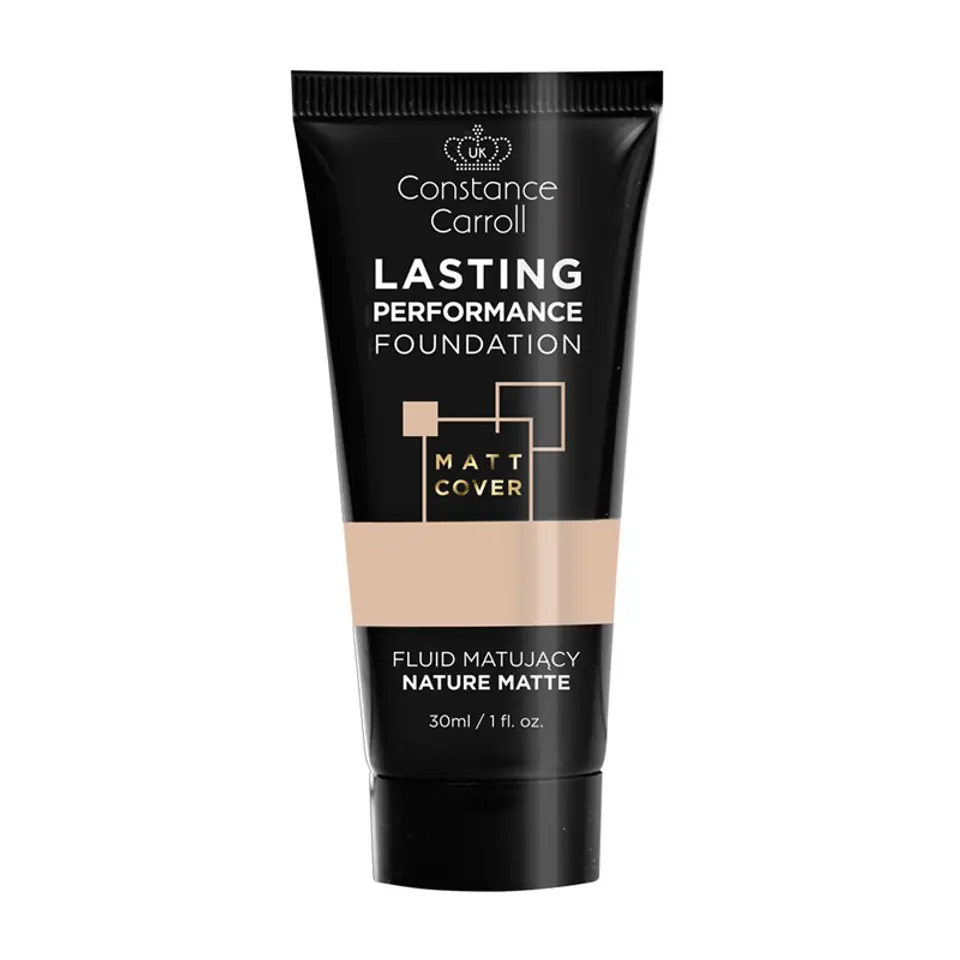 ⁨Constance Carroll Lasting Performance Matt Cover Foundation No. 04 Natural Bronze 30ml⁩ at Wasserman.eu