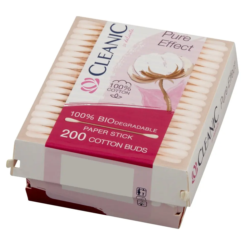 ⁨Cleanic Cotton buds Pure Effect -200pcs⁩ at Wasserman.eu