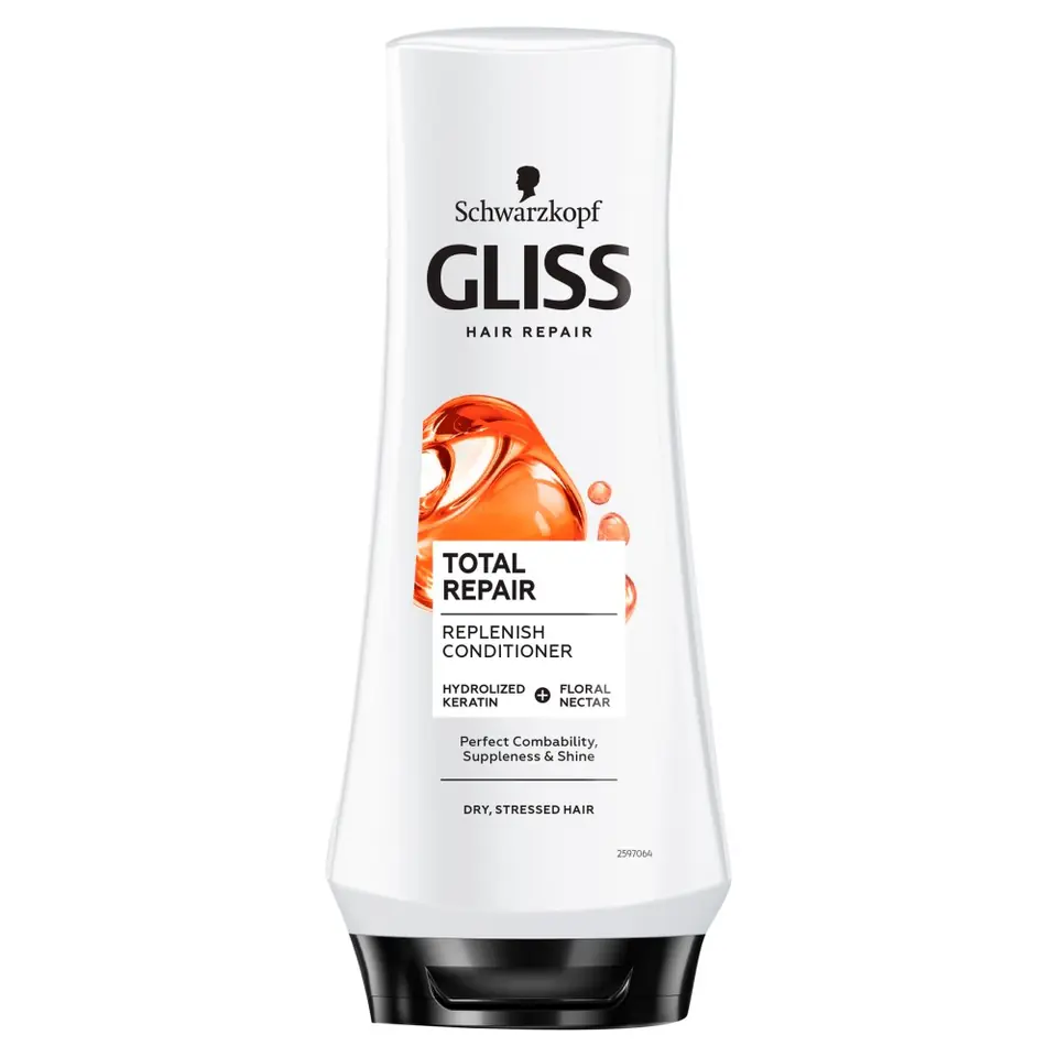 ⁨Schwarzkopf Gliss Hair Repair Total Repair Odżywka do włosów suchych i zniszczonych 200ml⁩ w sklepie Wasserman.eu