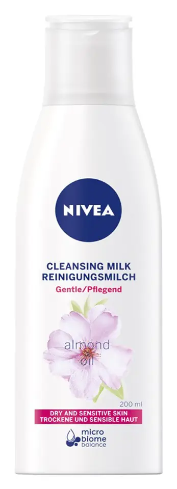 ⁨Nivea Cosmetic milk dry and sensitive skin 200ml⁩ at Wasserman.eu