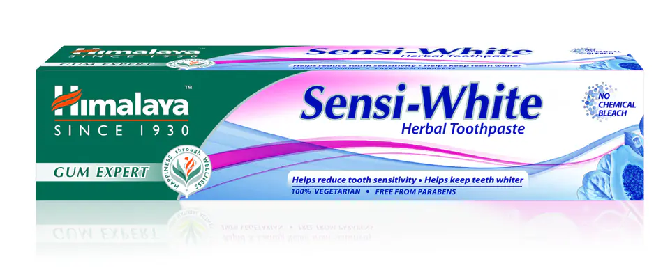 ⁨Himalaya Pasta Sensi - White 75ml⁩ at Wasserman.eu