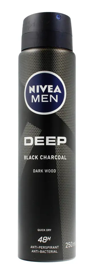 ⁨Nivea Dezodorant DEEP spray męski 250ml⁩ w sklepie Wasserman.eu