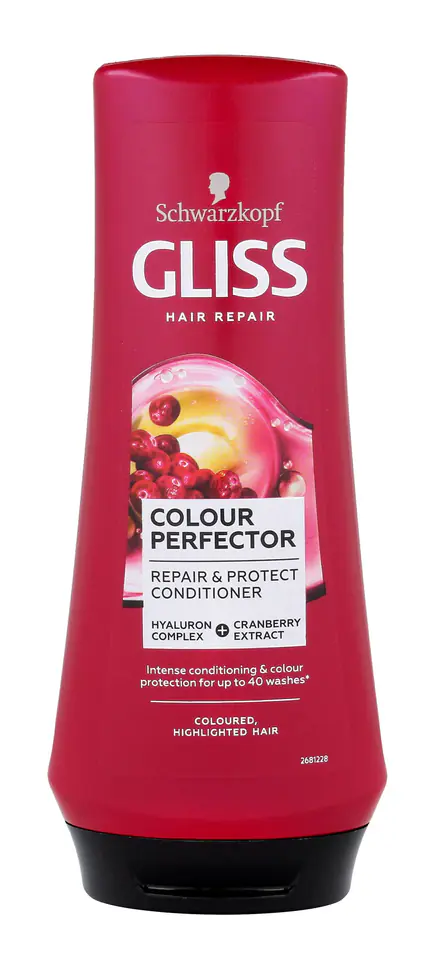 ⁨Schwarzkopf Gliss Hair Repair Odżywka do włosów farbowanych Ultimate Color 200ml⁩ w sklepie Wasserman.eu