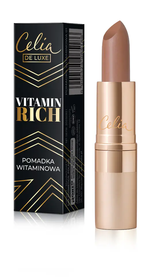 ⁨Celia De Luxe Moisturizing Lipstick Vitamin Rich Nr02⁩ at Wasserman.eu