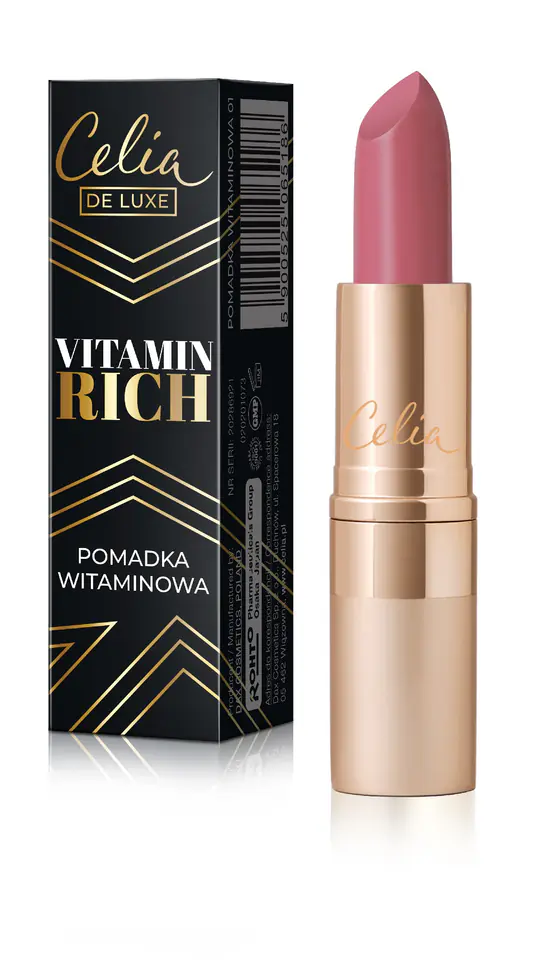 ⁨Celia De Luxe Moisturizing Lipstick Vitamin Rich Nr03⁩ at Wasserman.eu