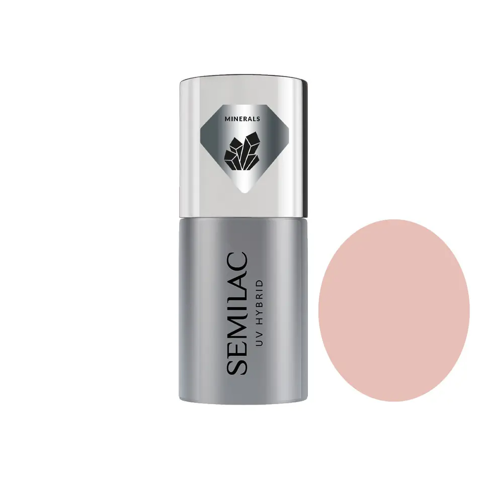 ⁨SEMILAC Base for hybrid varnish Mineral Strong 7ml⁩ at Wasserman.eu