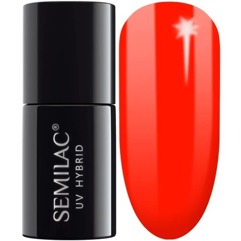 ⁨SEMILAC LACQUER 567 NEON RED⁩ at Wasserman.eu