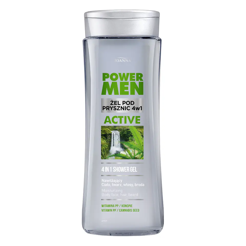 ⁨Joanna Power Men Żel Pod Prysznic 4w1 300ml⁩ w sklepie Wasserman.eu