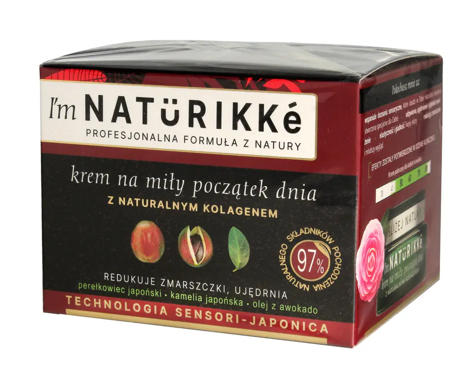 ⁨Janda  Naturikke Krem na miły początek dnia z naturalnym kolagenem 50ml⁩ w sklepie Wasserman.eu