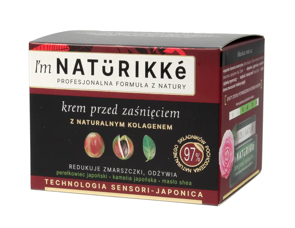 ⁨Janda Naturikke Cream before falling asleep with natural collagen 50ml⁩ at Wasserman.eu