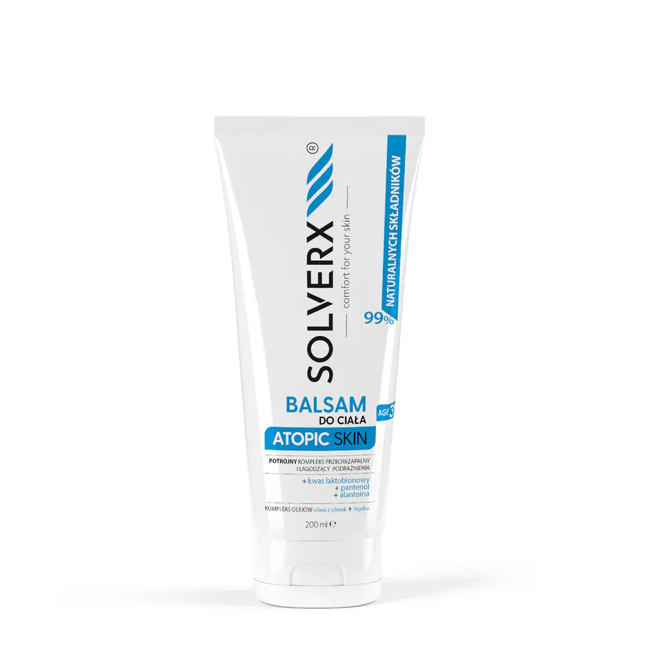 ⁨SOLVERX Body Lotion ATOPIC SKIN 200ml⁩ at Wasserman.eu