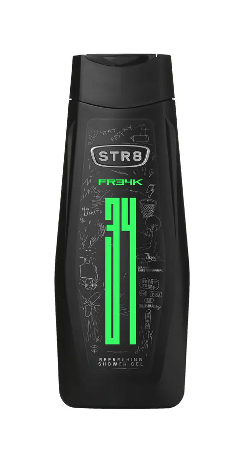 ⁨STR 8 FR34K Refreshing Shower Gel 400ml⁩ at Wasserman.eu