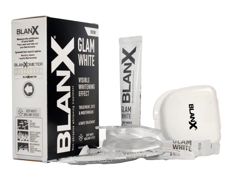 ⁨Blanx Glam White Whitening Treatment⁩ at Wasserman.eu