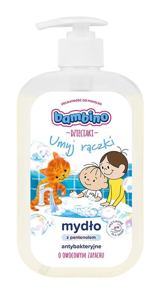 ⁨Nivea Bambino Mydło Umyj rączki 500ml⁩ w sklepie Wasserman.eu