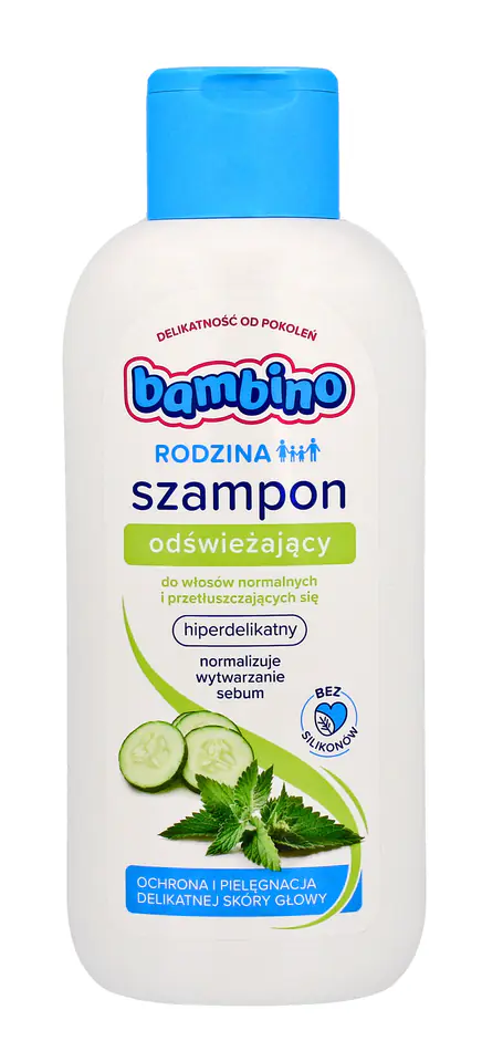 ⁨Bambino Family Refreshing Shampoo For Normal and Oily Hair⁩ at Wasserman.eu