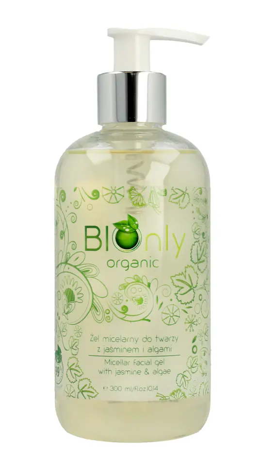 ⁨BIOnly*Organic Żel micelarny dotw jaśmin/algi 300&⁩ w sklepie Wasserman.eu