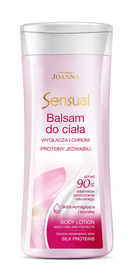 ⁨Joanna Sensual Body Lotion with Silk Proteins 200 ml⁩ at Wasserman.eu