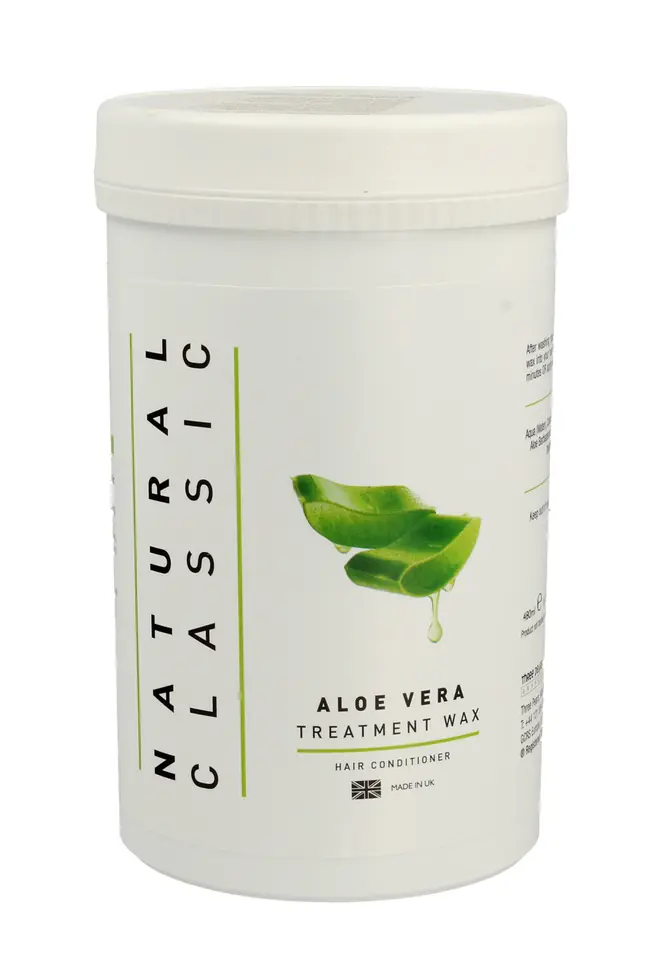 ⁨Natural Classic Aloe Vera Treatment Wax Hair wax 480ml⁩ at Wasserman.eu