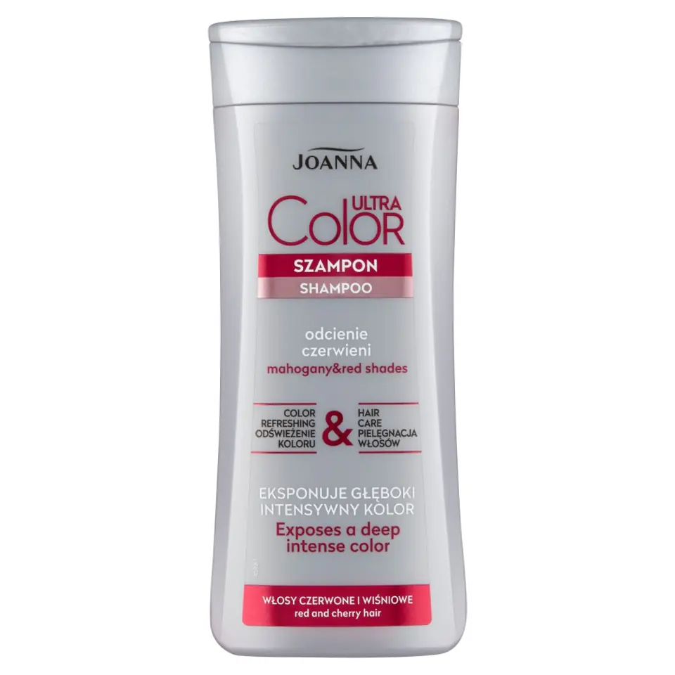 ⁨Joanna Ultra Color System Szampon Odcienie Czerwieni 200ml⁩ w sklepie Wasserman.eu