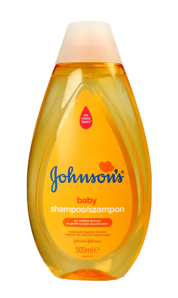 ⁨Johnson's Baby Gold Szampon dla dzieci wyjątkowo łagodna formuła 500ml⁩ w sklepie Wasserman.eu