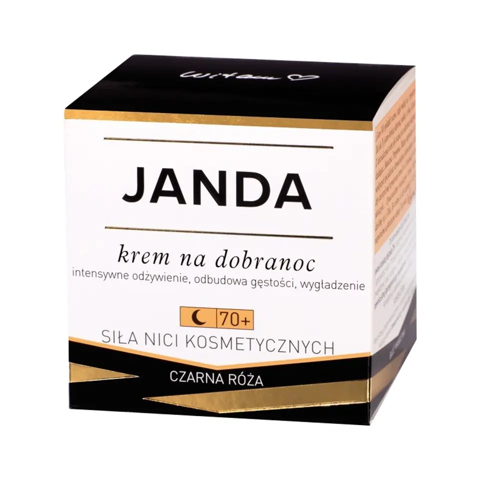 ⁨Janda  70+ Krem na dobranoc intensywne odżywienie 50ml⁩ w sklepie Wasserman.eu